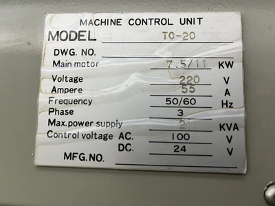 1997 TAKISAWA TC-20 Lathes CNC | Asset Exchange Corporation (5)
