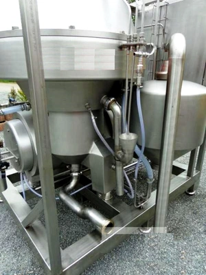 Alfa-Laval HMRPX 614 HGV-74C warm milk separator, 316SS.