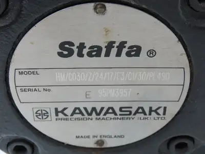 Kawasaki Staffa HM/C030/Z/24/17/F3/C1/30/PL490 Radial Piston Hydraulic Motor