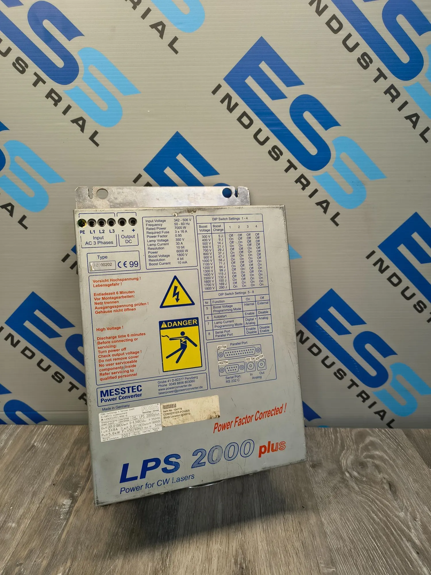 USED MESSTEC LPS 2000