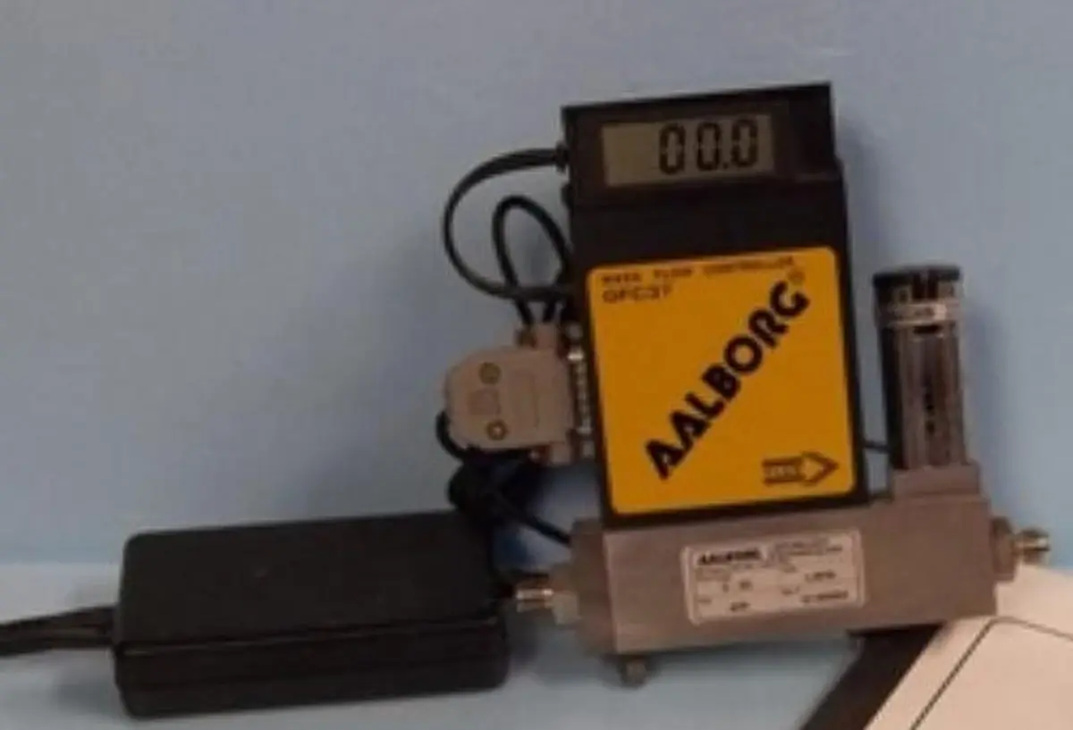 QTY. 1. AALBORG MASS FLOW METER WITH MASS FLOW CON...
