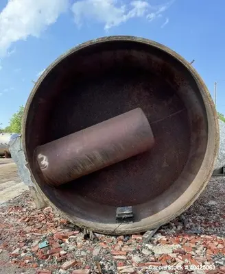 Used DCI 12,000 Gallon 304 Stainless Steel Storage Tank | Jacketed | Cone Bottom | Skirt Mounted | Built 1997