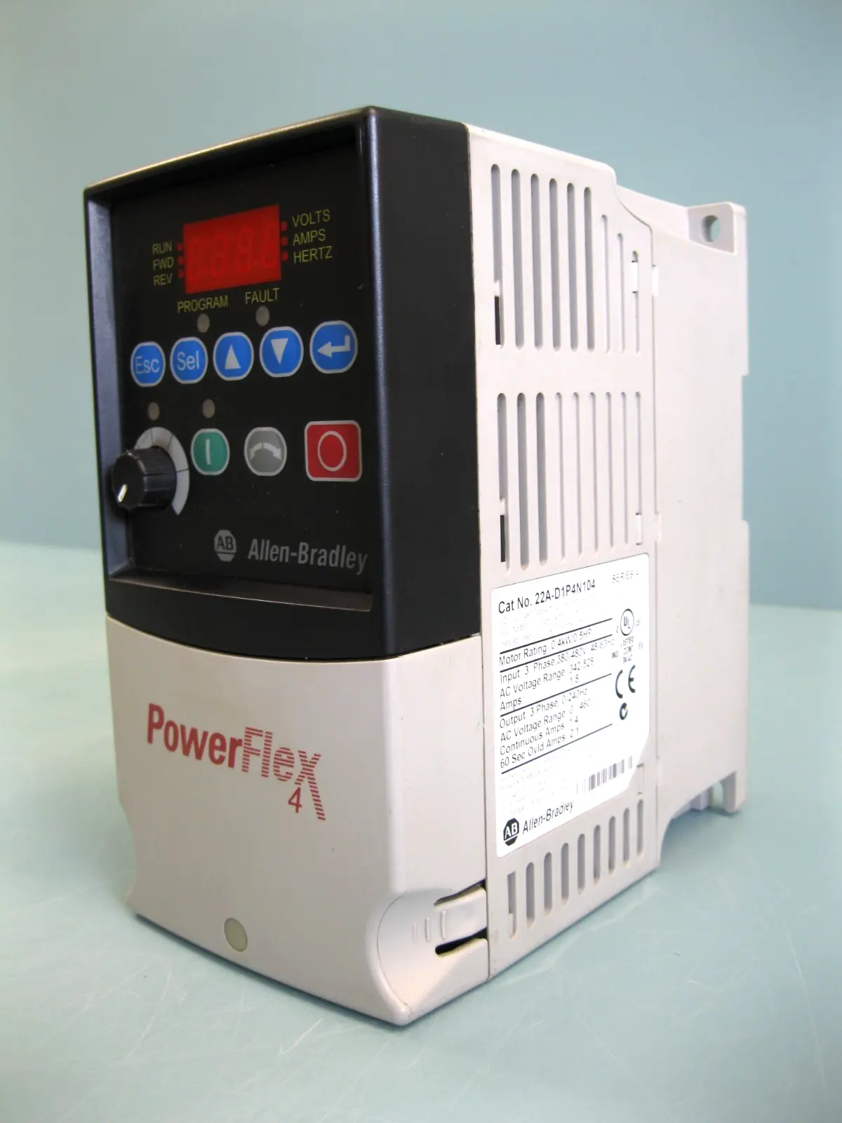 USED Allen-Bradley 22A-D1P4N104
