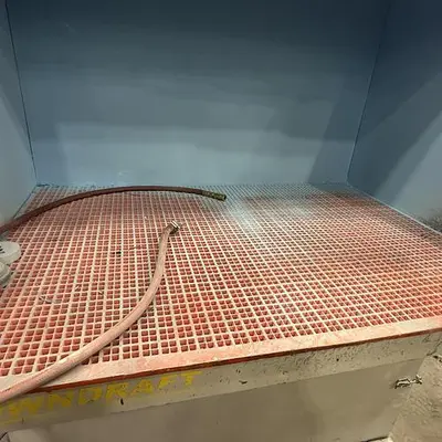 USED DIVERSI-TECH DOWNDRAFT TABLE