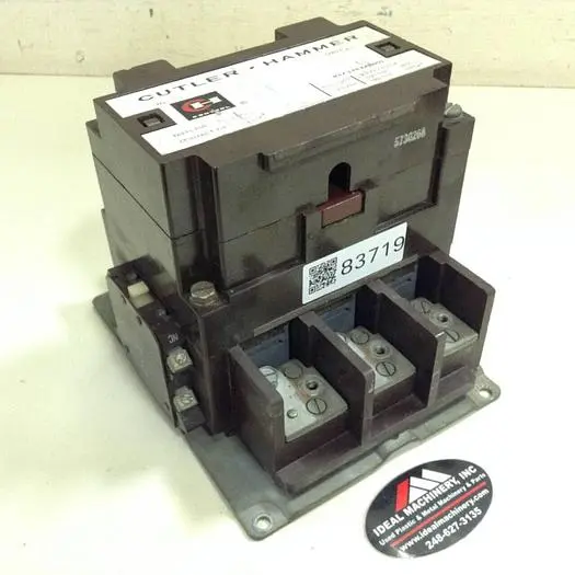Used CUTLER HAMMER C32KN3 PLC Contactors | Ideal Machinery #621384
