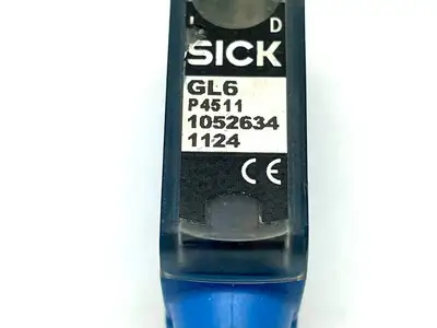 Used SICK Photoelectric Retro-reflective Sensor Dual-lens system Photoelectric Sensors Michigan US | Maverick Industrial Sales #1401962