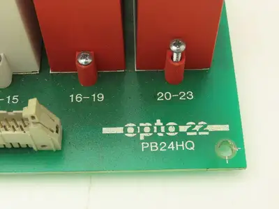 Opto 22 PB24HQ Circuit Boards with IDC5Q IAC5Q ODC5Q OAC5Q Relays Lot of 5