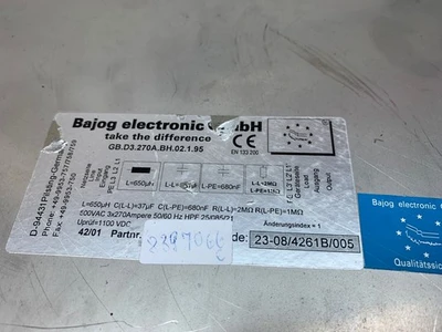 USED BAJOG ELECTRONIC 839.70.66