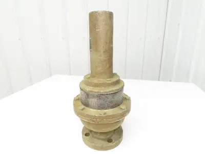 Tokyo Shida Komusho 36846 Vacuum Safety Valve DN50 2" Flanged