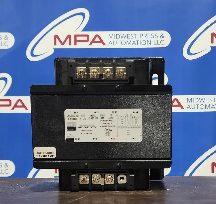 Used HEVI-DUTY E1000 Transformers Michigan US | Midwest Press and Automation #1260594