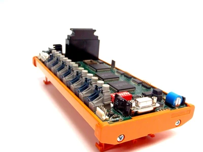 USED WARREN EMHART/ WIEDMULLER DIN RAIL MOUNT CIRCUIT BOARD