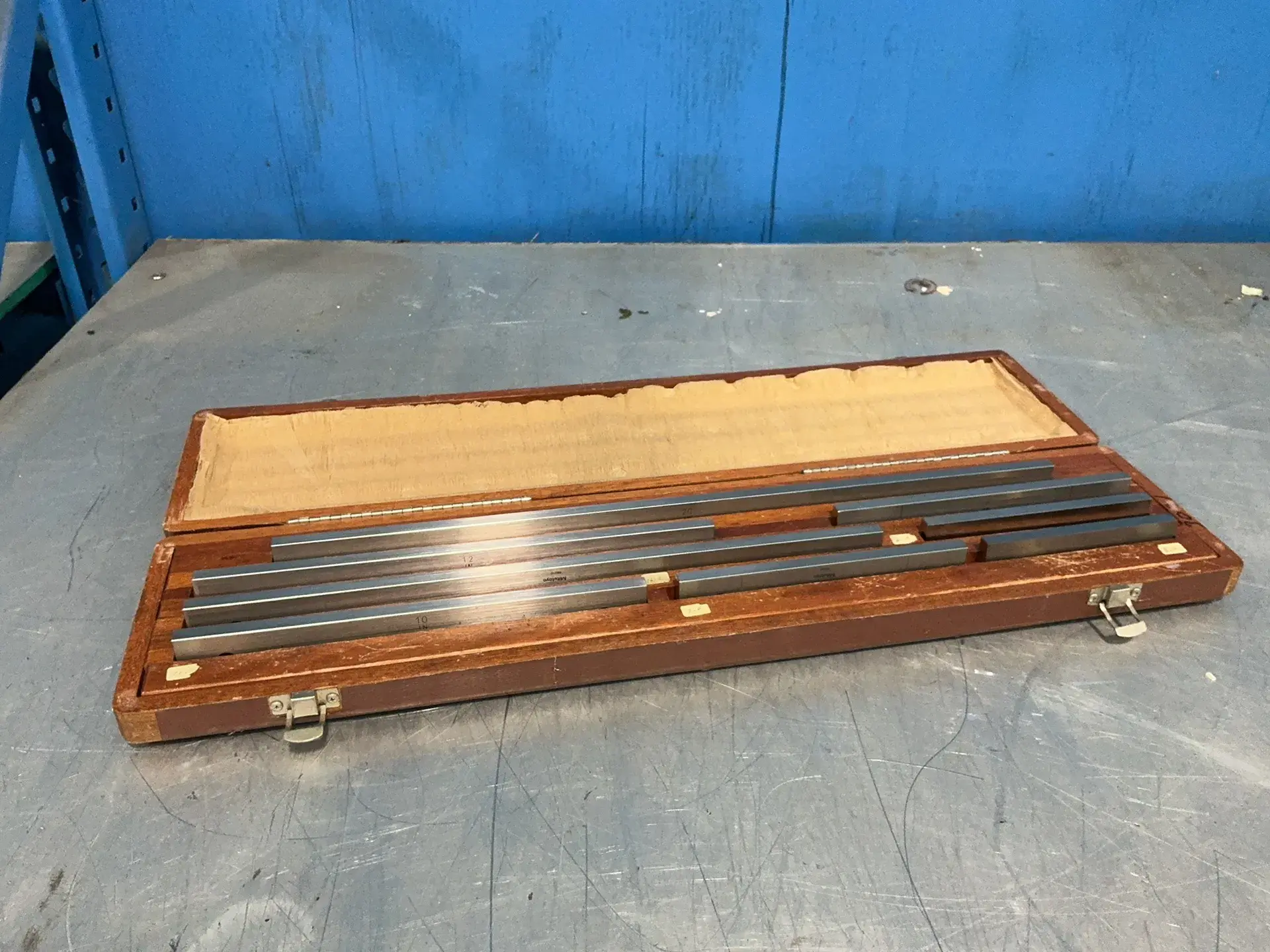 Used MITUTOYO / DOALL / WEBBER 645/C/3031 Gage Blocks Ohio US | HGR 24 #1251182