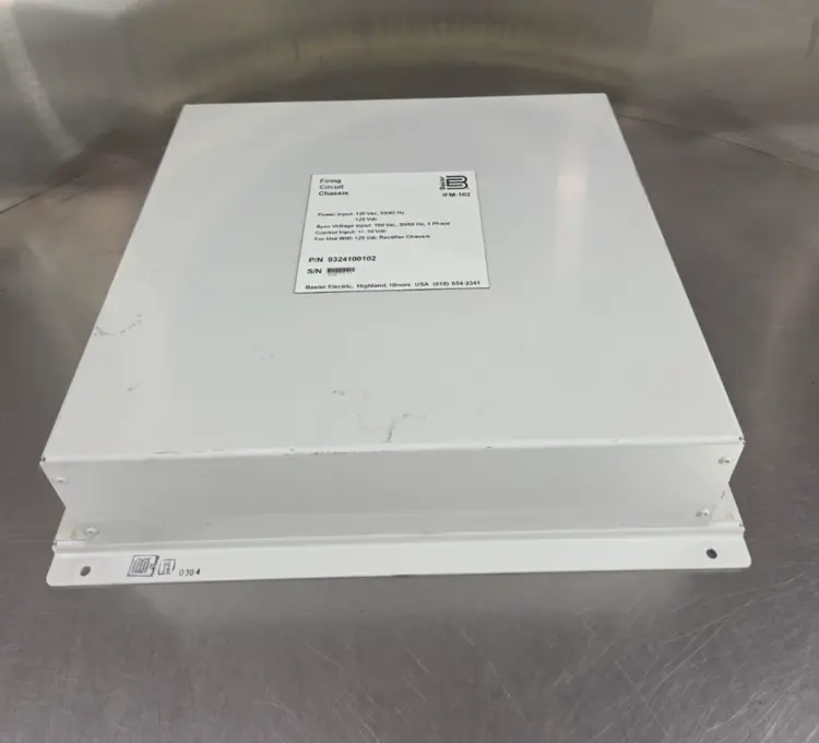 Used BASLER ELECTRIC IFM-102 9324100102 PLC Chassis South Carolina US | Palmetto Automation #1512070
