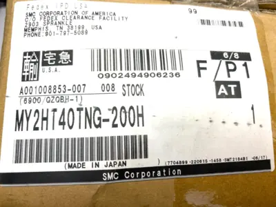 MY2HT40TNG-200H | SMC  Mechanical Joint High Precision Guide Cylinder 200mm Stroke - New