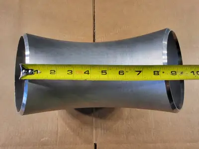 6" 90 Deg Buttweld Elbow SCH STD WP316L ASTM A403 ANSI B16.9