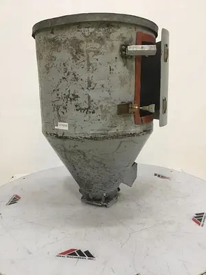 USED METAL FABRICATOR HOPPER