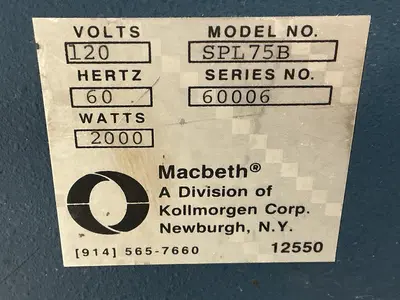 USED MACBETH SPL75B
