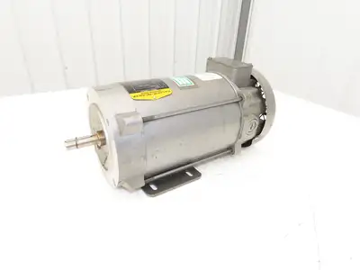 Baldor Reliance CD5319 DC Motor 180V 1Hp 5A 1750 RPM 56C Frame 5/8" Shaft