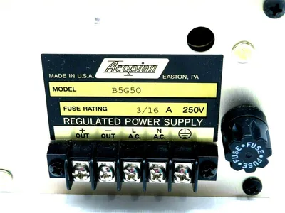 NEW ACOPIAN B5G50 REGULATED POWER SUPPLY 250V