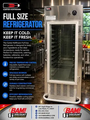 Used CARTER-HOFFMAN PHB495 Hot Food Warming, Holding, & Transport Cabinets Florida US | BAM Discount Restaurant Equipment #1390549