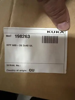 New | in-Stock KUKA KPP 600-20-2X40 AC Drive Power Modules Michigan US | Aucto #1372448