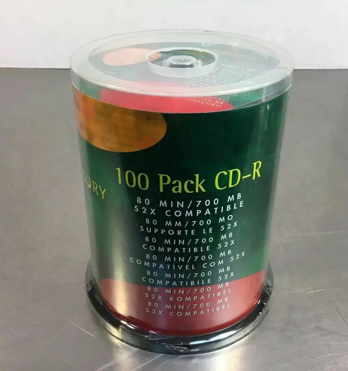 Compucessory Model 72100 100 Pack CD-R 3C