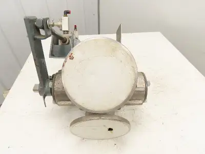 Sanko DD80A 2-Way Pneumatic Conveying Diverter Valve 3" Flanged Stainless