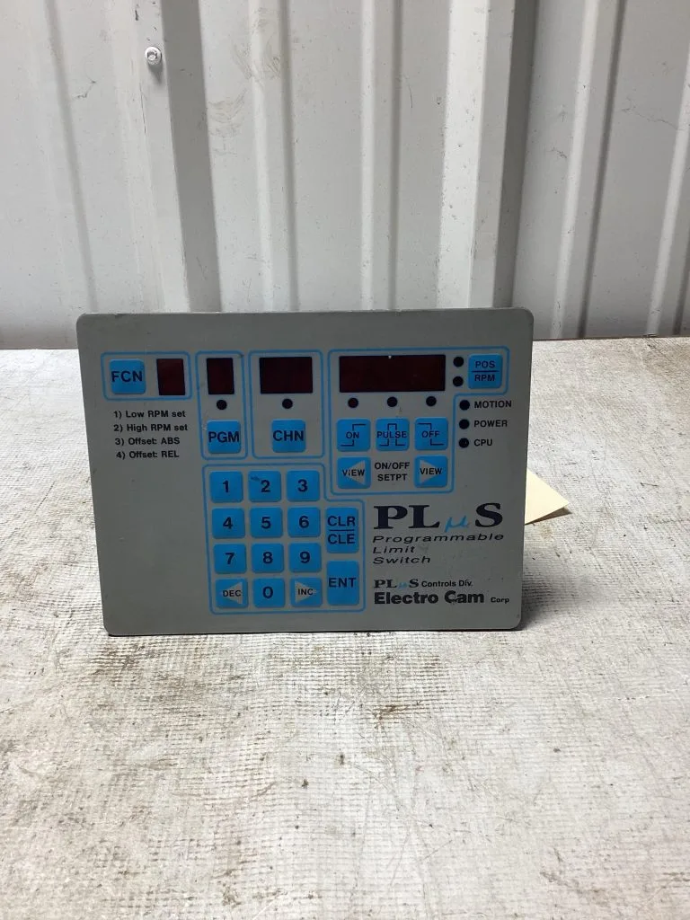 Electro Cam Plus PS-4020-10-M08 9329/2 Programmable Limit Switch