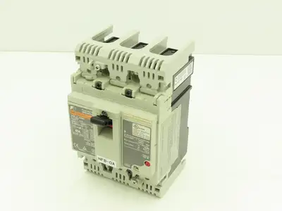 Fuji BW100EAGU-3P060 3-Pole Auto Circuit Breaker 60A 500V 3Ph Molded Case