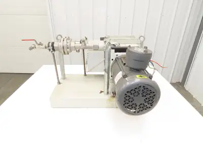 Trivac D16B Leybold 2-Stage Rotary Vane Vacuum Pump 16m³/h 1x10-4mbar 1.5Hp 3Ph
