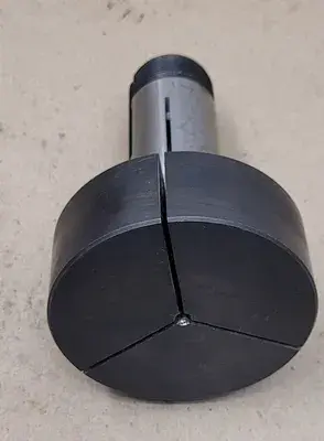 5C STEP COLLET, 3" HEAD DIAMETER, 1-1/8" HEAD THICKNESS, 1/8" PILOT HOLE, 4.5" OAL