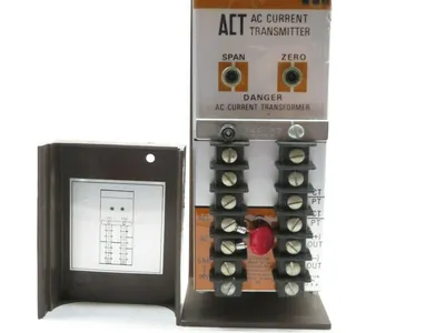 USED MOORE INDUSTRIES ACT AC CURRENT TRANSMITTER