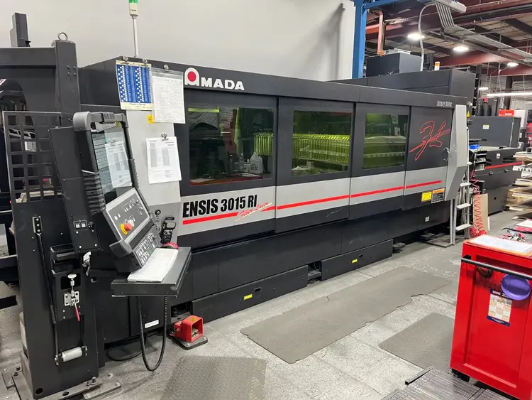 Used 2021 AMADA ENSIS 3015 RI ROTARY Laser Cutters New York US | Alternative Machinery Sales #490091