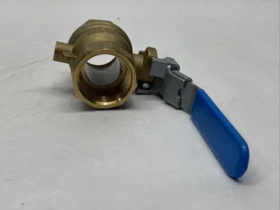 S.93 CW617N | RUB  Vented Ball Valve Brass 1-1/4" NPT - Used