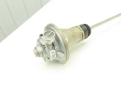 Gast 2AM-NRV-90 Pneumatic Air Motor Drum Mixer 2" Bung Agitator 30" Stainless