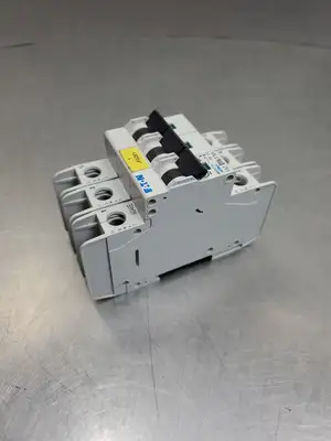 USED Eaton FAZ-D16/3-NA Circuit Breaker, 16A, 3P, 480Y/277VAC