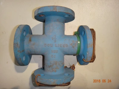 1.5" Dow Cross Saran Lined, 125