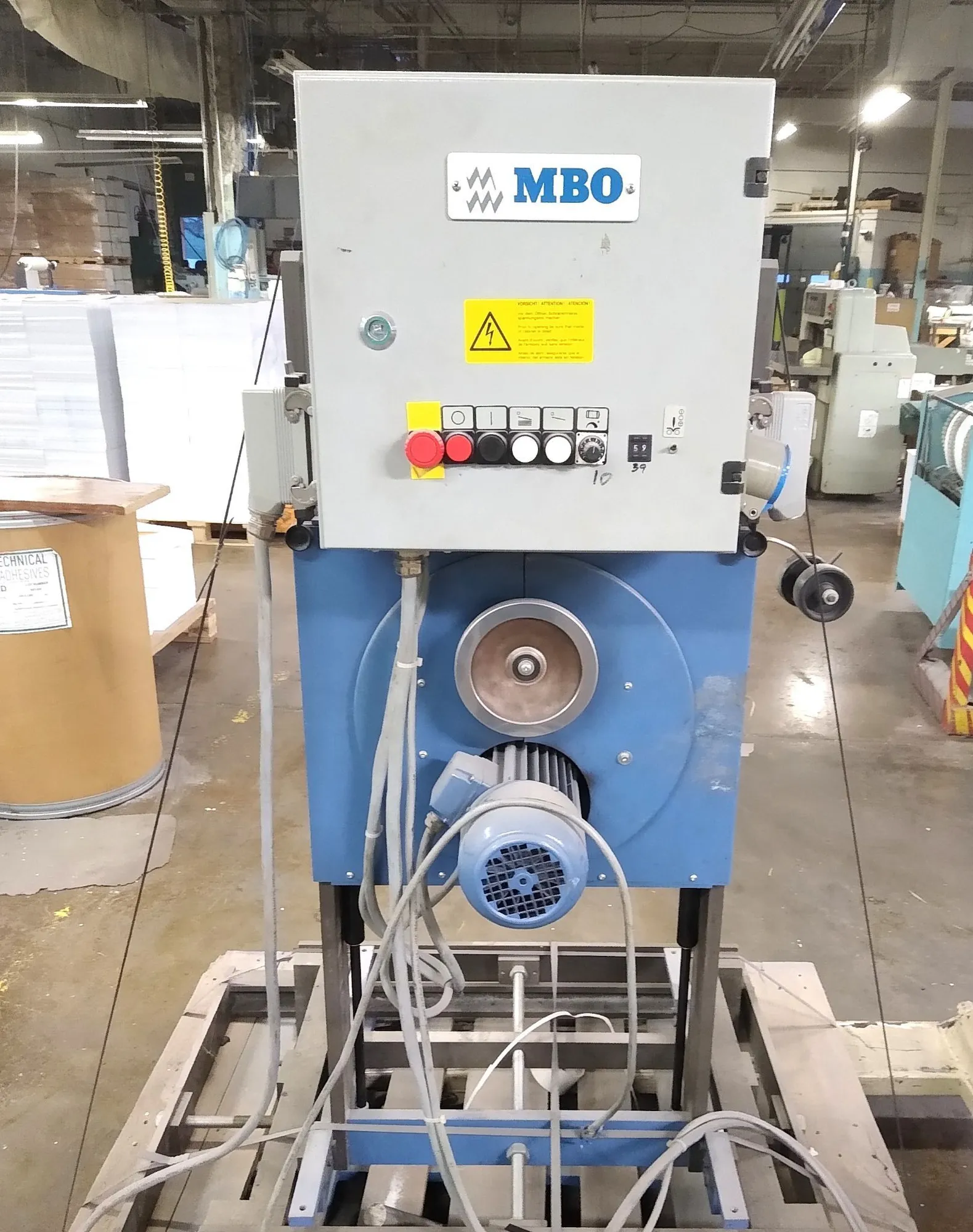 USED 2003 MBO Z- 2  mobile knife folder
