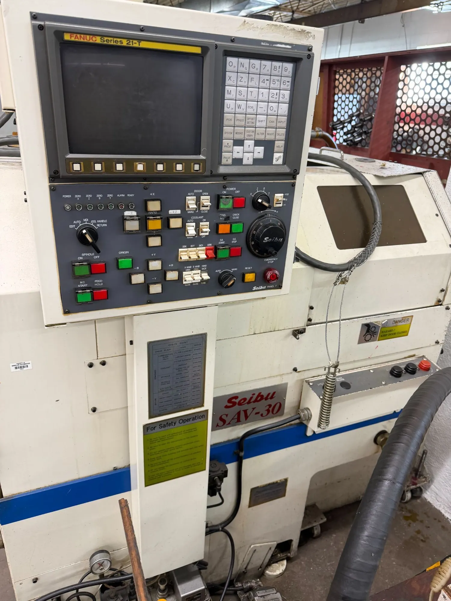 Used 1997 SEIBU SAV 30 CNC Lathes Illinois US | 520 Machinery Sales LLC #1517209
