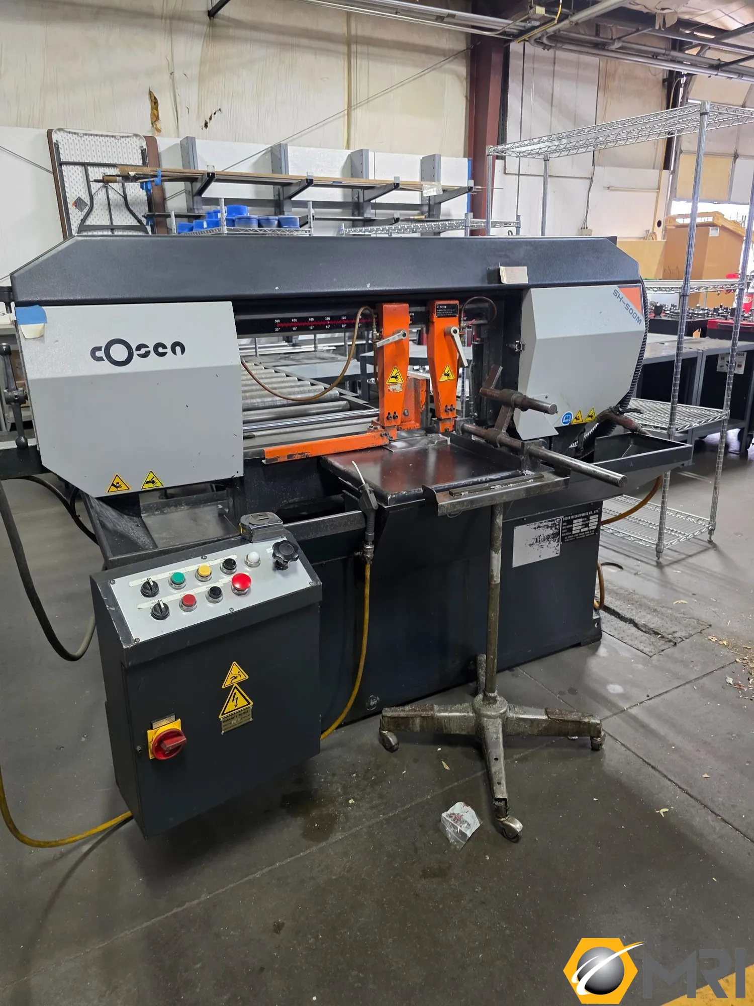 Cosen SH500M Horizontal Band Saw, new in 2016
