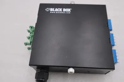 Black Box JPM398A JPM39 Series DIN Rail Mini Fiber Enclosure STOCK K-1117-A
