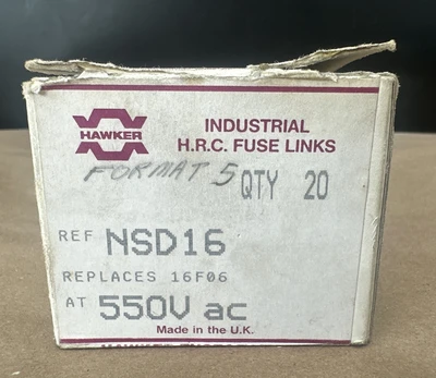 NEW HAWKER NSD16