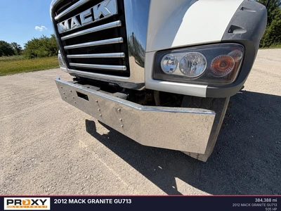 Used 2012 MACK GRANITE GU713 Garbage trucks Ohio US | Proxy Equipment #1438828