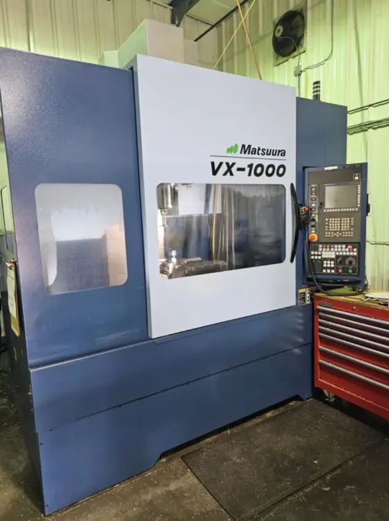 Used 2017 MATSUURA VX-1000 Vertical Machining Centers Ohio US | Toolquip, Inc. #900920