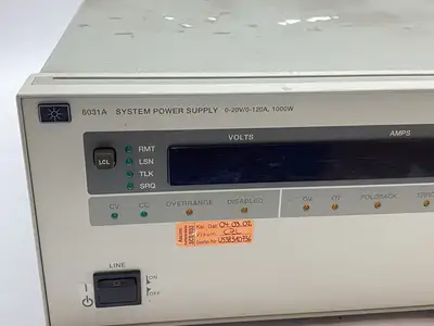 USED AGILENT POWER SUPPLY 0-20V/0-120A 1000W