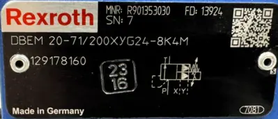 NEW REXROTH DBEM20-71/200XYG24-8K4M CONTROL VALVE R901353030