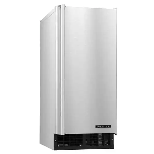 Hoshizaki C-80BAJ 14 7/8"W Nugget Undercounter Ice Machine - 80 lbs/day, Air Cooled, Gravity Drain, 115v