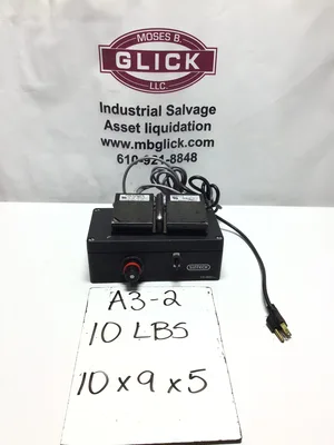 Sintech 210-0000 Industrial-Style Dual Foot Switch Controller 7A 1/6HP