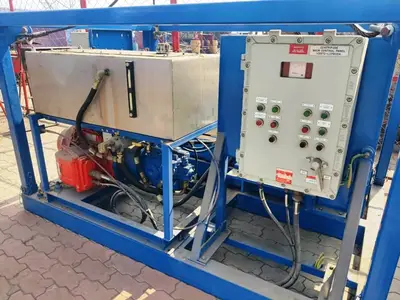 (2) NOV/Brandt HS-3400 VSD decanter centrifuge skids, 316SS.