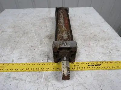 Hydro-Line EC-4X15-C-1-2-N-N-S Pneumatic Cylinder 2" Bore X 4" Stroke